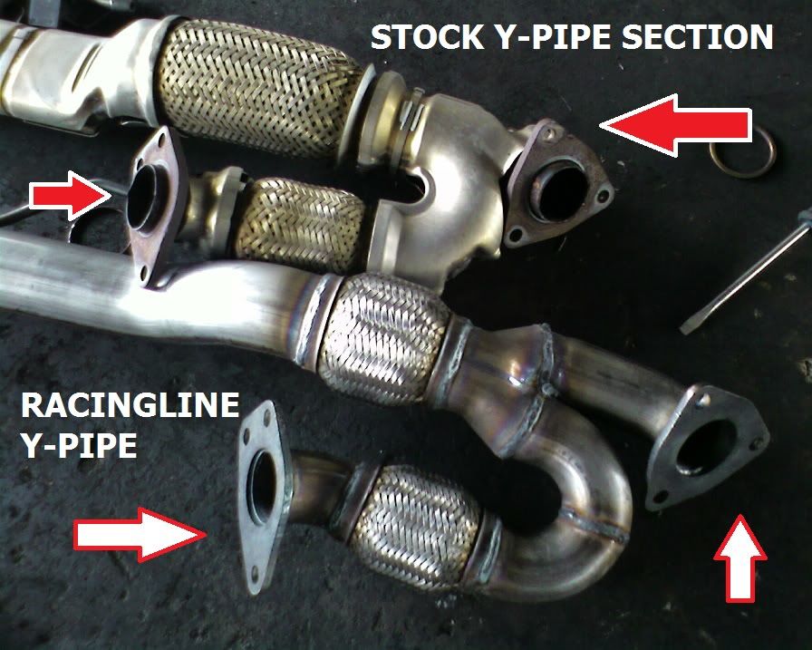 Altima Coupe 3.5 + Ebay Exhaust + Racingline Ypipe Nissan Forum